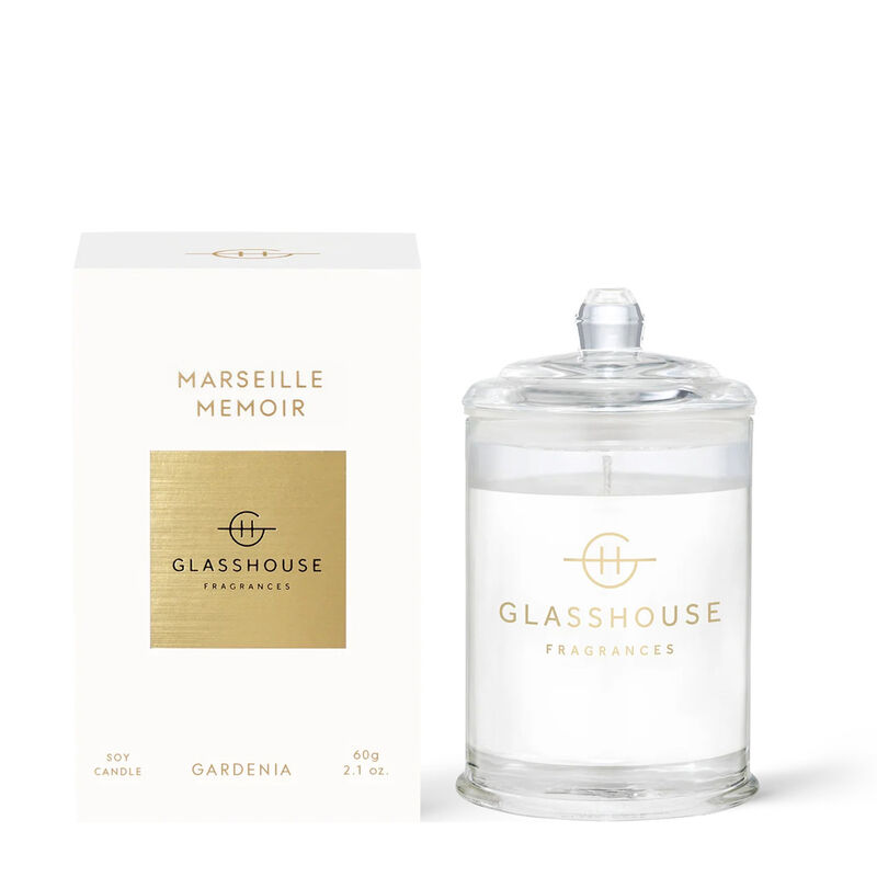 Glasshouse Fragrances Marseille Memoir Candle 60g image number 0